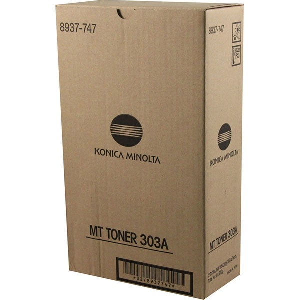 Picture of Konica Minolta 8937-747 (Type 303A) Black Toner Cartridge (28000 Yield)