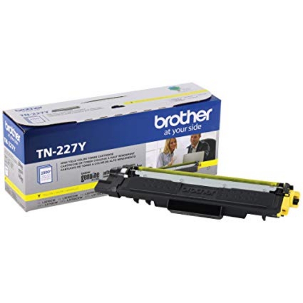 Picture of Brother TN-227Y High Yield Yellow Toner Cartridge (2300 Yield)