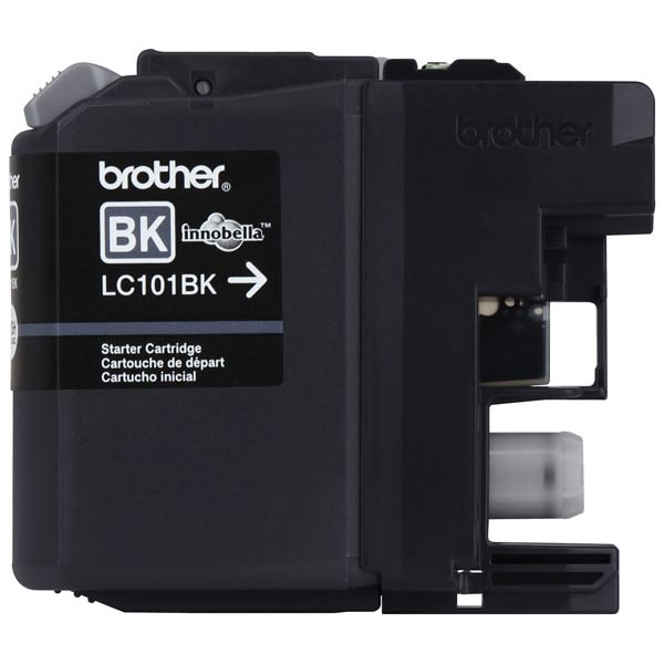Picture of Brother LC101Bk Super High Yield Black Inkjet Cartridge (600 Yield)