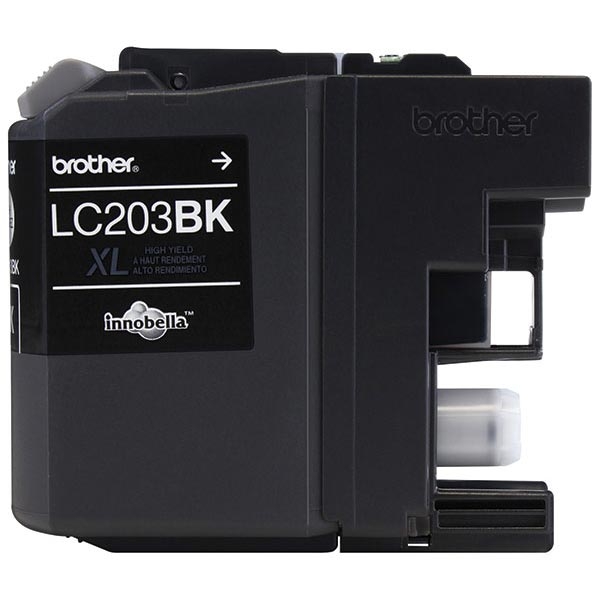 Picture of Brother LC203Bk High Yield Black Ink Cartridge (550 Yield)