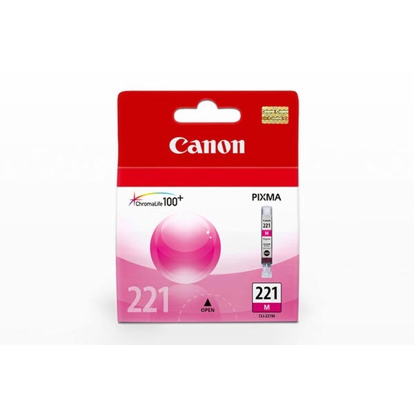 Picture of Canon 2948B001 (CLI-221M) Magenta Ink Cartridge (420 Yield)