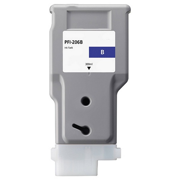 Picture of Remanufactured 5311B001AA (PFI-206Blue) Blue Ink Cartridge (300 ml)