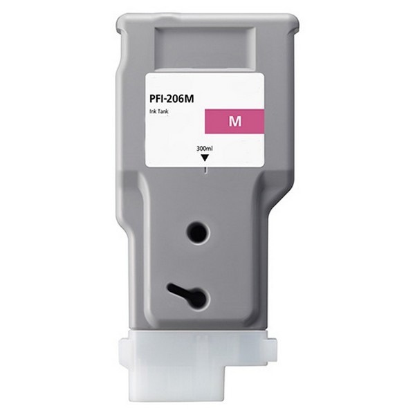 Picture of Remanufactured 5305B001AA (PFI-206M) Magenta Ink Cartridge (300 ml)