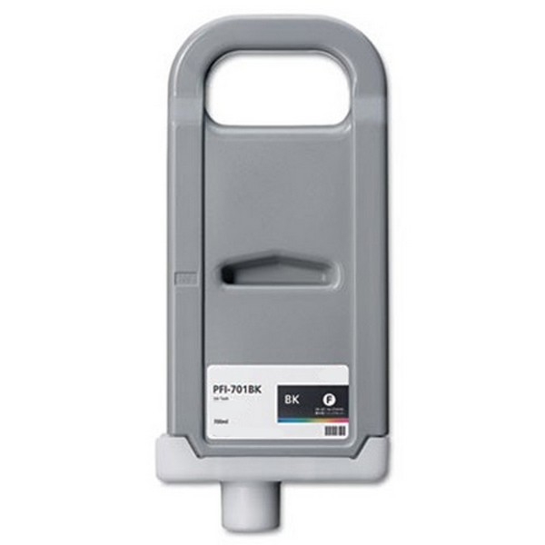 Picture of Remanufactured 0900B001AA (PFI-701Bk) Black Inkjet Cartridge (700 ml)