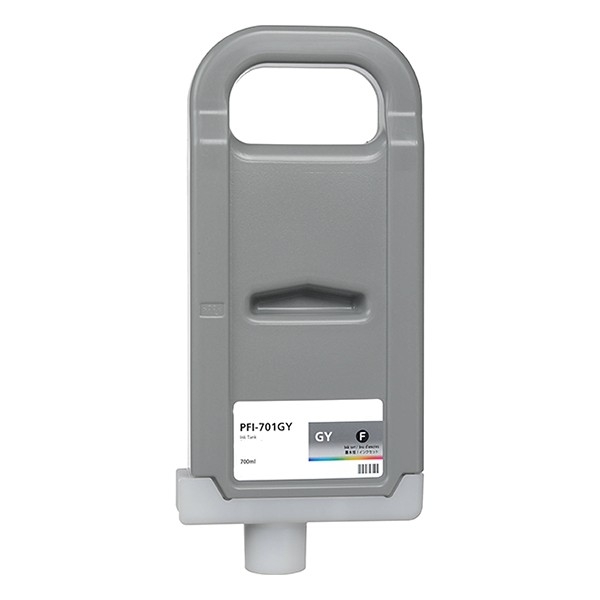 Picture of Remanufactured 0909B001AA (PFI-701GY) Gray Inkjet Cartridge (700 ml)