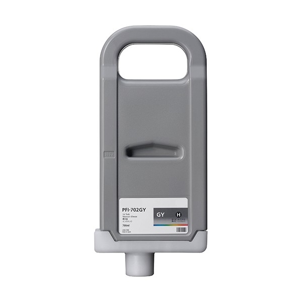 Picture of Remanufactured 2221B001AA (PFI-702GY) Gray Inkjet Cartridge (700 ml)