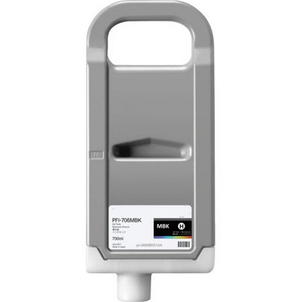 Picture of Remanufactured 6680B001AA (PFI-706MBk) Matte Black Ink Cartridge (700 ml)
