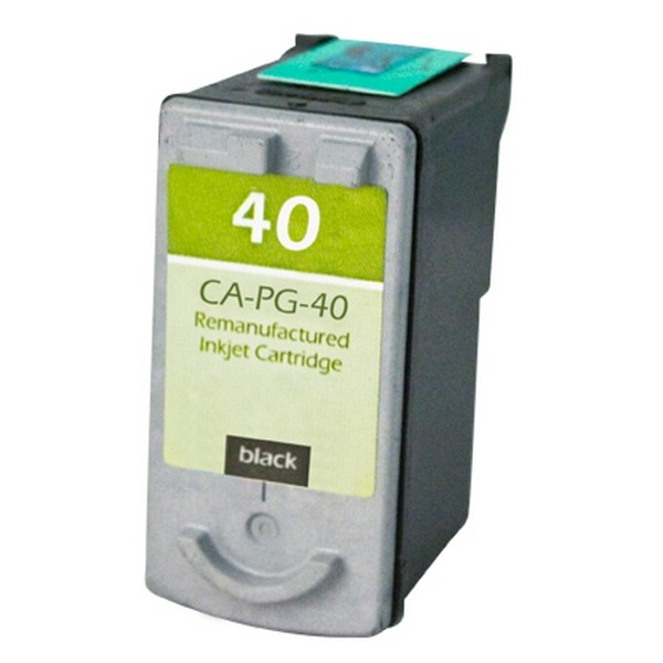 Picture of Remanufactured 0615B002 (PG-40) Black Ink Cartridge