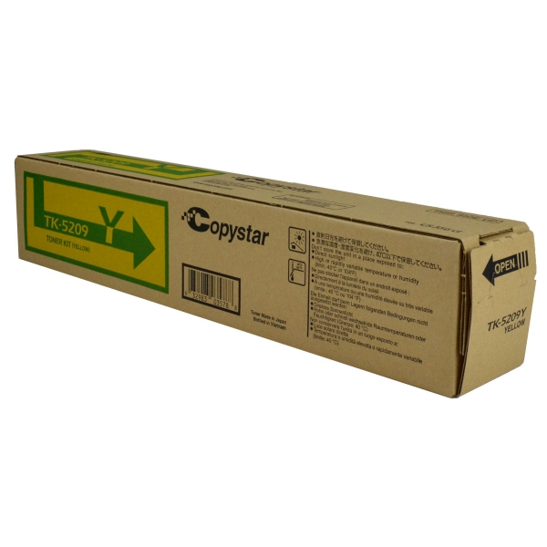 Picture of Kyocera Mita 1T02R5ACS0 (TK-5207Y) Yellow Toner Cartridge (12000 Yield)