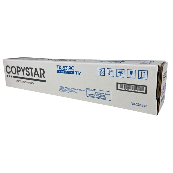 Picture of Kyocera Mita 1T02WHCCS0 (TK-5319C) Cyan Toner Cartridge (18000 Yield)