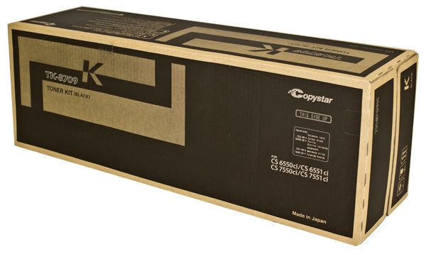 Picture of Kyocera Mita 1T02K90CS0 (TK-8709K) Black Toner Cartridge (70000 Yield)