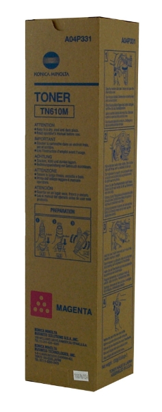 Picture of Konica Minolta A04P331 (TN-610M) Magenta Toner (26500 Yield)