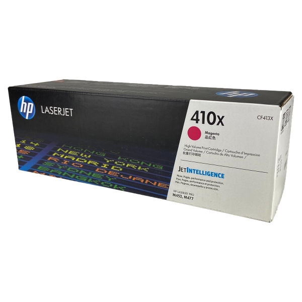 Picture of HP CF413X (HP 410X) High Yield Magenta Toner Cartridge (5000 Yield)