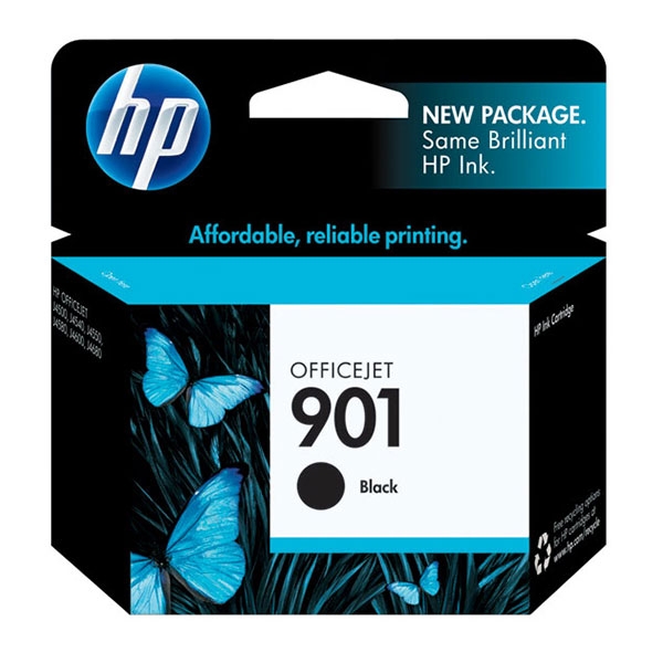 Picture of HP CC653AN (HP 901) Black Ink Cartridge (200 Yield)