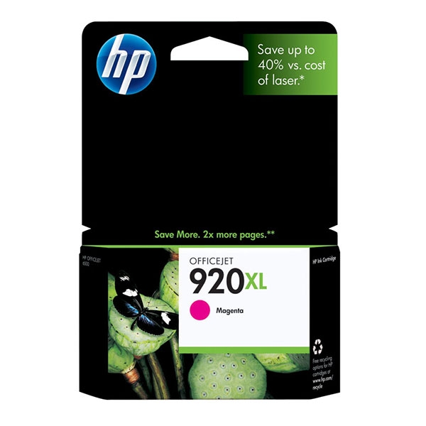 Picture of HP CD973AN (HP 920XL) High Yield Magenta Ink Cartridge (700 Yield)