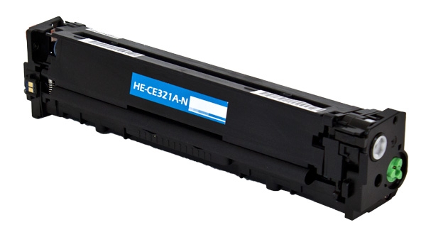 Picture of Remanufactured CE321A (HP 128A) Cyan Ink Cartridge (1300 Yield)