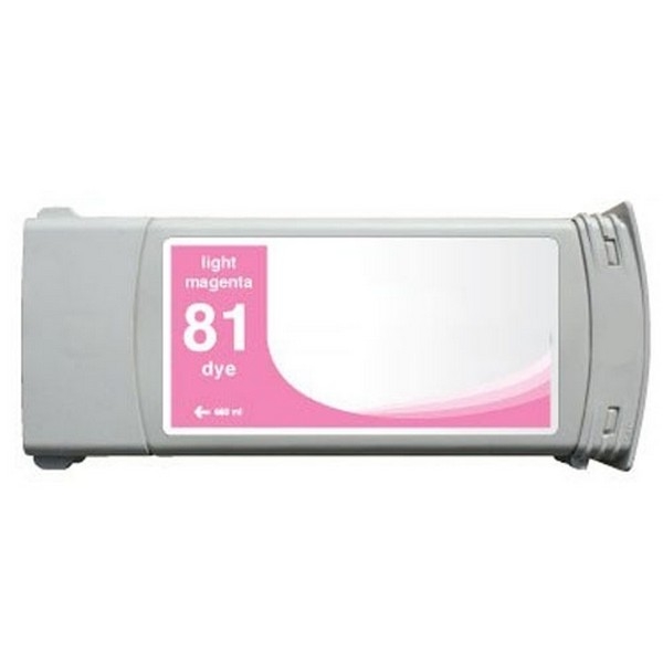 Picture of Remanufactured C4935A (HP 81) Light Magenta Inkjet Cartridge