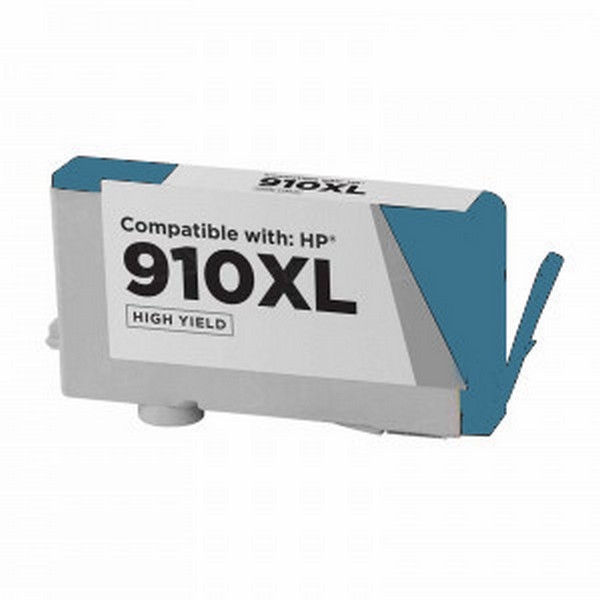 Picture of Remanufactured 3YL62AN (HP 910XL) High Yield Cyan Ink Cartridge (825 Yield)