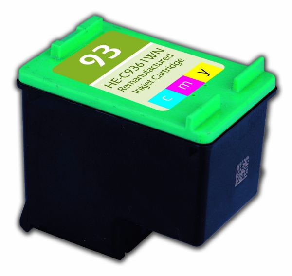 Picture of Remanufactured C9361WN (HP 93) Tri-Color Ink Cartridge (200 Yield)