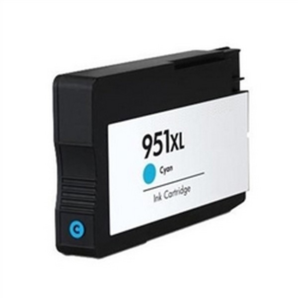 Picture of Remanufactured CN046AN (HP 951XL) High Yield Cyan Ink Cartridge (1500 Yield) (No Box)