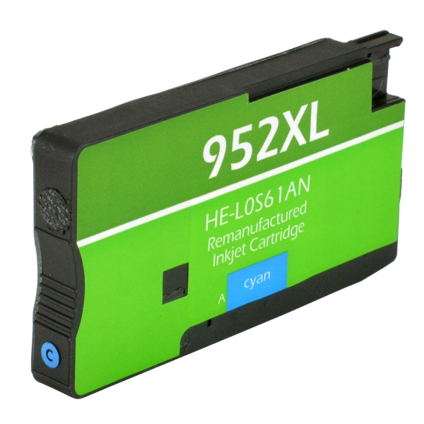 Picture of Remanufactured F6U19AN (HP 952XL) High Yield Black Ink Cartridge (1600 Yield) with New Chip (firmware update enhanced)