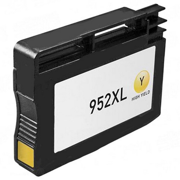 Picture of Remanufactured L0S67AN (HP 952XL) High Yield Yellow Inkjet Cartridge (1600 Yield) with New Chip (firmware update enhanced)