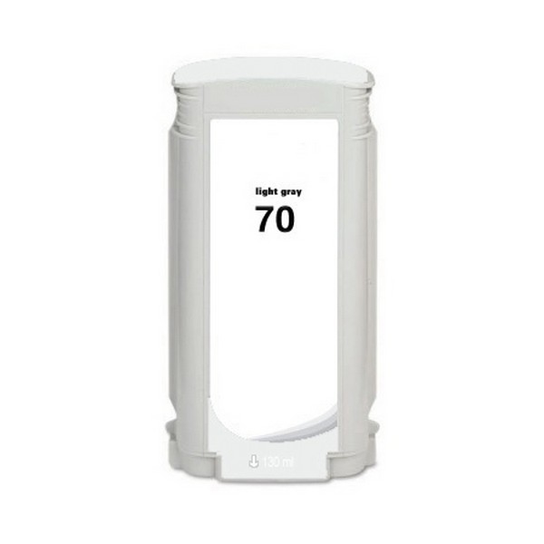 Picture of Remanufactured C9451A (HP 70) Light Gray Pigment Inkjet Cartridge (130 ml)