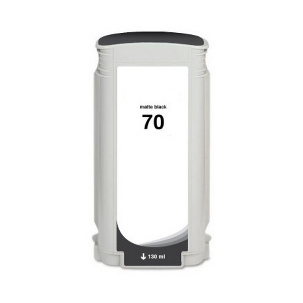 Picture of Remanufactured C9448A (HP 70) Matte Black Pigment Inkjet Cartridge (130 ml)