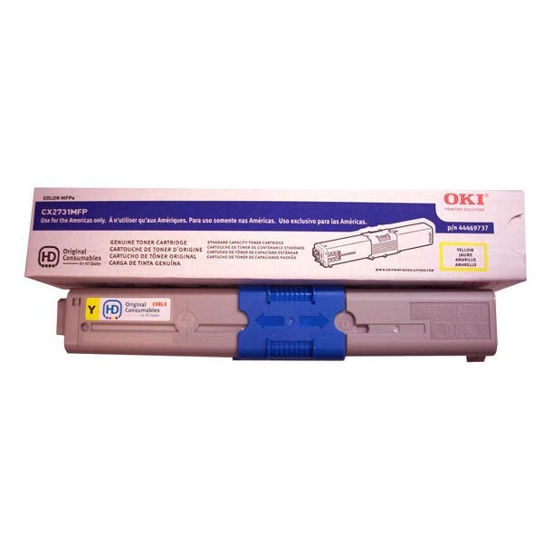 Picture of Okidata 44469737 Yellow Toner (5000 Yield)