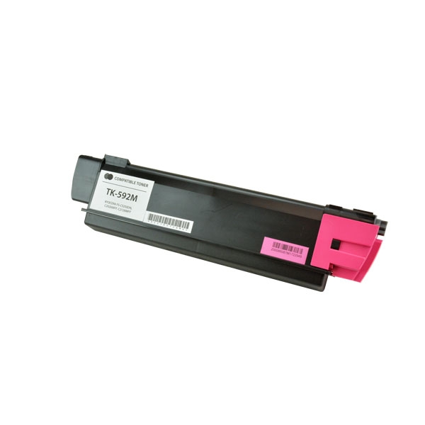 Picture of Compatible 1T02KVBUS0 (TK-592M, TK-590M) Magenta Toner Cartridge (5000 Yield) (TAA Compliant)