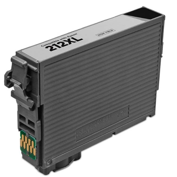 Picture of Remanufactured T212XL120 (Epson T212XL) High Yield Black Ink Cartridge (500 Yield)