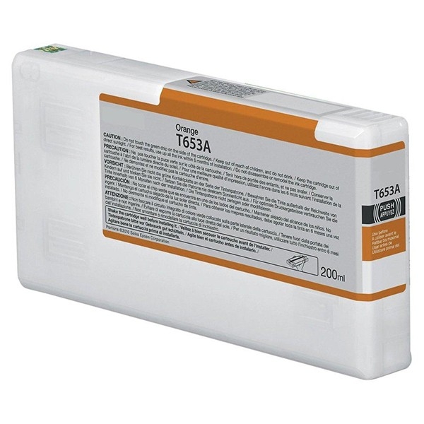 Picture of Remanufactured T653A00 Orange UltraChrome HDR Ink Cartridge (200 ml)