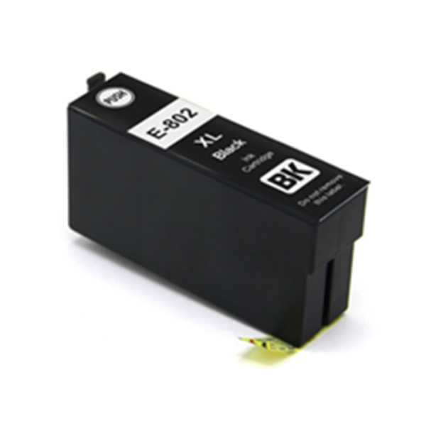 Picture of Remanufactured T802120 (Epson T802) Black Ink Cartridge (900 Yield)