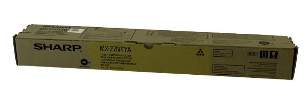 Picture of Sharp MX-27NTYA Yellow Toner Cartridge (15000 Yield)