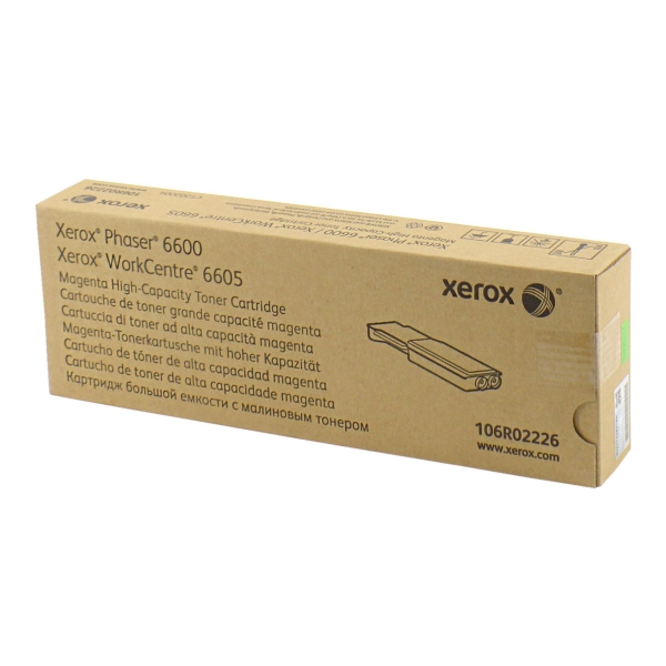 Picture of Xerox 106R02226 High Yield Magenta Toner (6000 Yield)